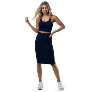 Balance Athletica Linear Midi Skirt Horizon